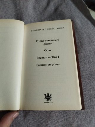 Romancero Gitano y otros poemas