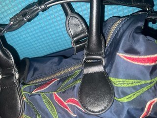 Bolso Desigual floral azul multicolor