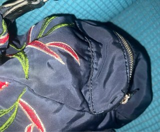 Bolso Desigual floral azul multicolor