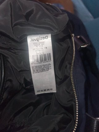 Bolso Desigual floral azul multicolor
