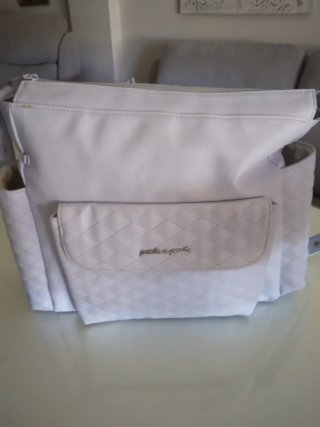 Bolso para carrito de bebé azul