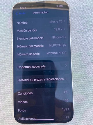 iPhone 13 128GB Plata Batería 76%