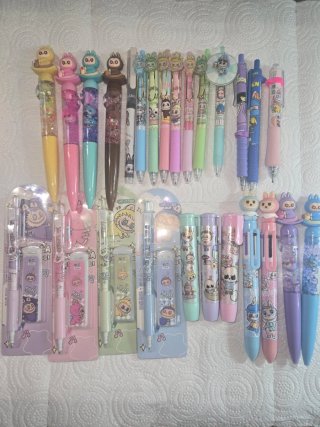 Set 25 Bolígrafos Labubu