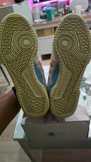 Adidas Bad Bunny Beige/Naranja/Rosa Nuevas