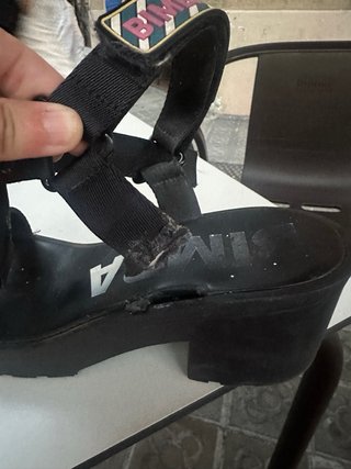 Sandalias Bimba y Lola Negras Talla 41