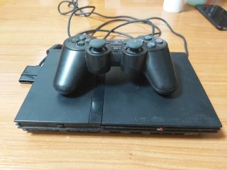 Consola PlayStation 2 Negra con Mando