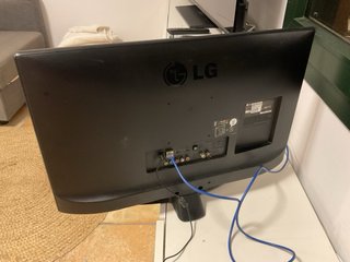Televisión LG Negra