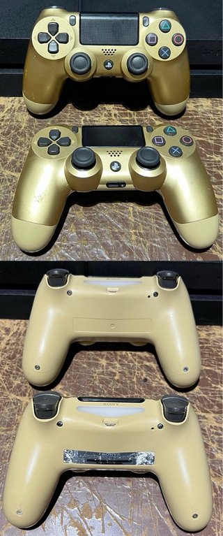 PS4 500GB CUH-1216A + 2 Mandos Dorados