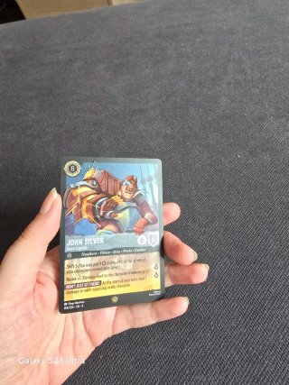 Lorcana John Silver FOIL Y LEGENDERIA