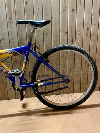 Bicicleta Coluer 26 puladas Amarilla y Azul