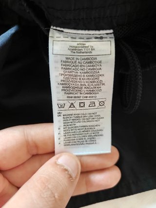 Bañador/Pantalón Corto Adidas Negro Original