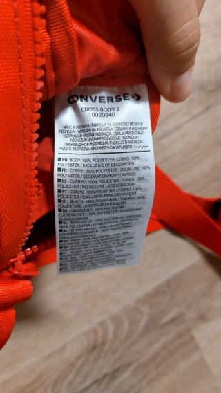 Bolso Converse Rojo