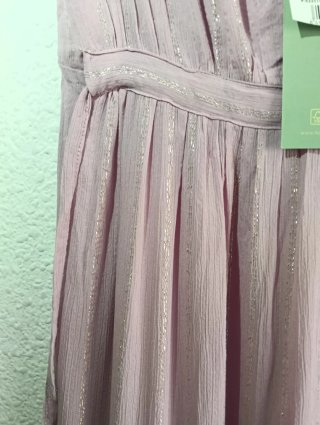 Vestido Hoss Intropia rosa talla S