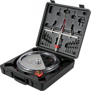 Kit de Cortador de Agujeros Ajustable, 1-5/8" a 8" (40-200 mm), Sierra de Agujeros Recesados de Doble Cuchilla con Escudo de Policarbonato, Dos Brocas Piloto Reemplazables, para Luces Recesadas, A...