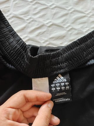 Pantalón Corto Adidas Negro Climalite Talla XL