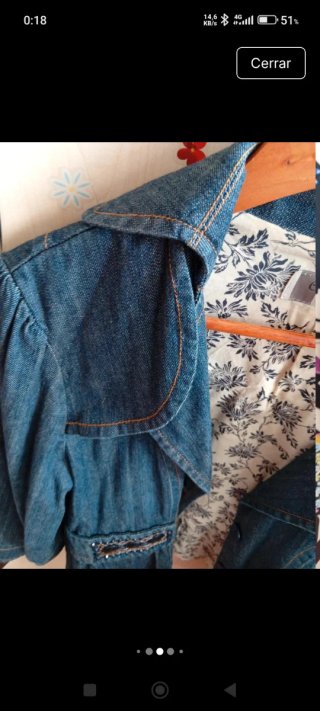 Giubbotto da donna in denim 48