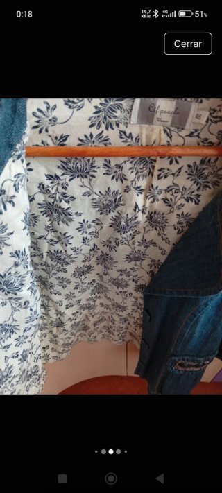 Giubbotto da donna in denim 48