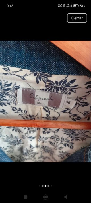 Giubbotto da donna in denim 48