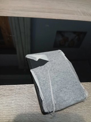 Cartera Llaves Renault Laguna Cuero Negra