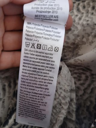 Mono fino estampado