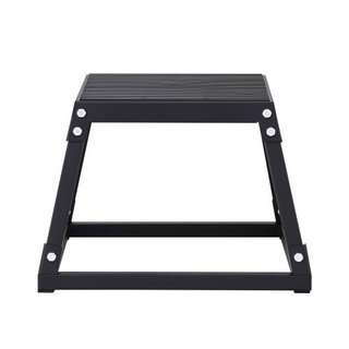 Caja de Salto Pliométrica, Caja Plyo de 12 Pulgadas, Plataforma Pliométrica de Acero y Caja de Agilidad para Saltar, Caja de Ejercicio Antideslizante para Entrenamiento en Casa, Entrenamiento de F...