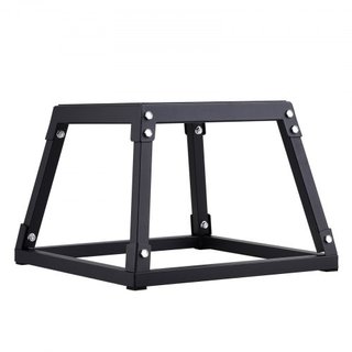 Caja de Salto Pliométrica, Caja Plyo de 12 Pulgadas, Plataforma Pliométrica de Acero y Caja de Agilidad para Saltar, Caja de Ejercicio Antideslizante para Entrenamiento en Casa, Entrenamiento de F...