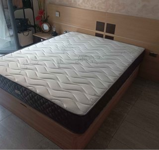 Base Cama Madera con Almacenamiento