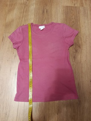 Camiseta Zara rosa manga corta talla S