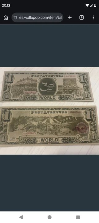 3 banconote da 1 dollaro