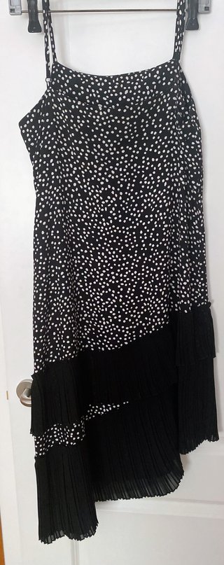 Vestido H+M volantes asimétricos Talla S-M