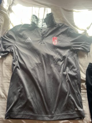 Chándal Niño Granada CF Negro y Gris