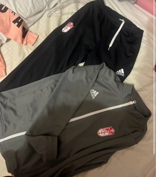 Chándal Niño Granada CF Negro y Gris
