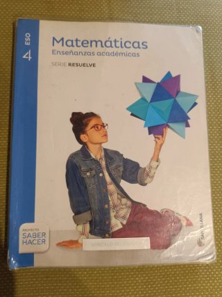 Libro de texto Matemáticas 4ESO