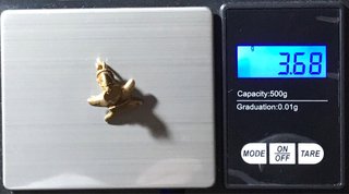 Pájaro Oro Tumbaga + Regalo