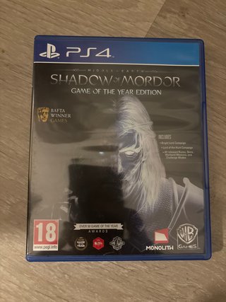 Shadow of Mordor PS4 - Edición Juego del Año
