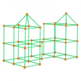 Kit de Construcción de Fortalezas para Niños, 140PCS Juguetes de Construcción STEM que Brillan en la Oscuridad, Regalo Educativo para Niños y Niñas de 4 5 6 7 8+ Años, Juguetes de Construcción par...