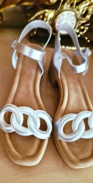 Sandalias Buonarotti Plataforma Tacon Talla 38