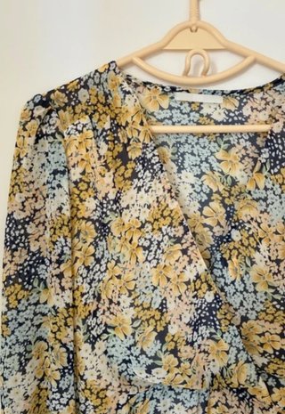 Vestido estampado floral