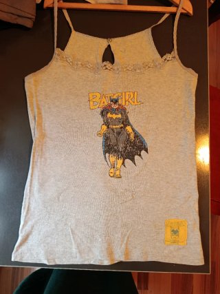 Camiseta tirantes Batgirl DC Comics. Talla S