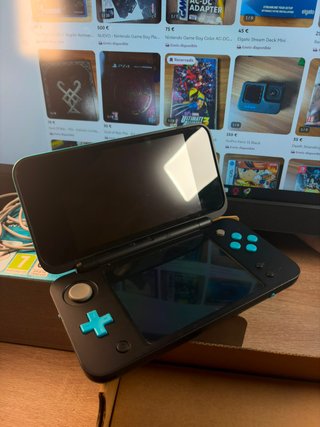Consola New Nintendo 2DS XL Negra/Azul