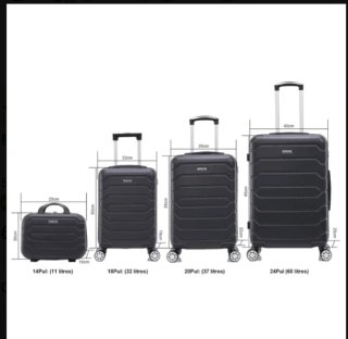 Set 4 Maletas Viaje⭐⭐⭐⭐⭐