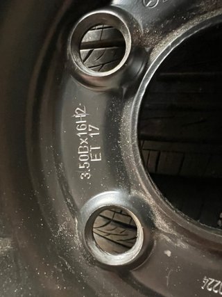 Rueda de emergencia Mercedes 16 pulgadas
