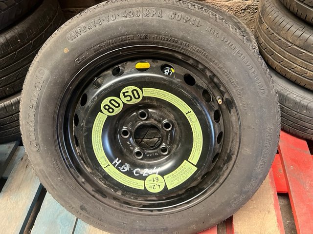 Rueda de emergencia Mercedes 16 pulgadas