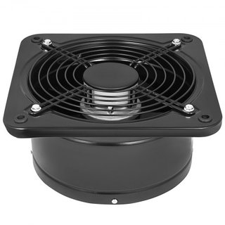 Extractor de ventilación industrial ventilador de aire ventilador comercial de metal axial de escape de 250MM/10 pulgadas (ventilador de extracción de aire de 250MM/10 pulgadas)