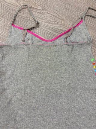 Camiseta tirantes M rayas y lazos Roxy