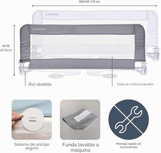 Dreambaby Phoenix Barandilla de Cama para niños
