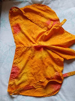 Pantalón corto cruzado estampado