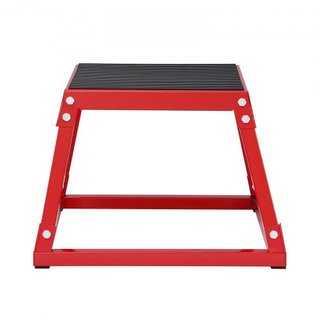 Caja de Salto Pliométrica, Caja Plyo de 12 Pulgadas, Plataforma Pliométrica de Acero y Caja de Agilidad para Saltar, Caja de Ejercicio Antideslizante para Entrenamiento en Casa, Entrenamiento de F...