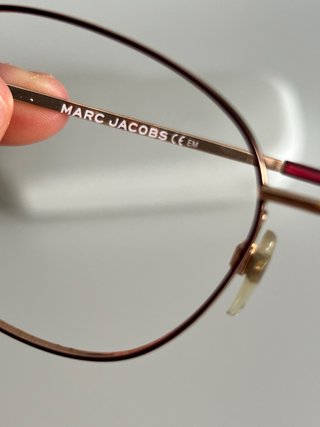 Gafas Marc Jacobs Montura Dorada y Roja