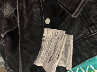 Pantalón tejano negro